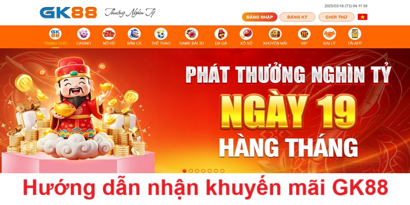 Khuyến Mãi GK88 - Quà Tặng Giá Trị Bet Thủ Không Thể Bỏ Lỡ 4 Bật mí cách nhận khuyến mãi GK88
