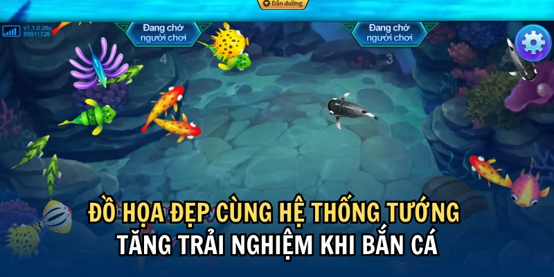 Bắn Cá Tam Quốc – Chiến Thuật Đỉnh Cao Cùng GK88 3 Đồ họa đẹp cùng hệ thống tướng tăng trải nghiệm khi bắn cá