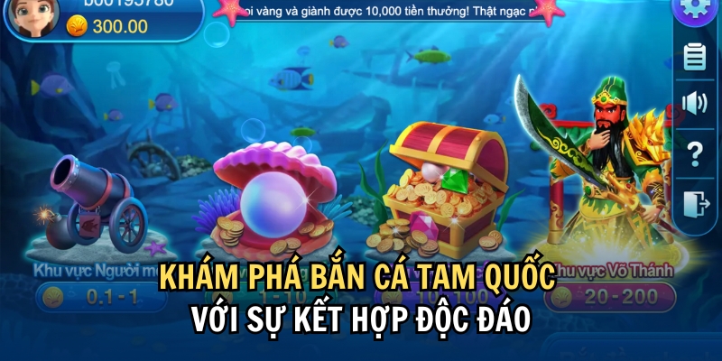 Bắn Cá Tam Quốc – Chiến Thuật Đỉnh Cao Cùng GK88 2 Khám phá Bắn cá Tam Quốc với sự kết hợp độc đáo