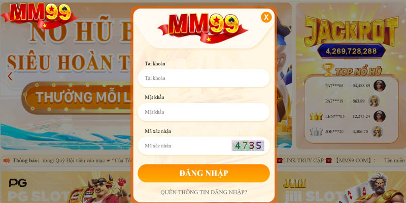 Đăng Nhập MM99 - Quy trình Cực Dễ Dàng Nhanh Chóng Nhất 2 cac-buoc-dang-nhap-mm99-hoan-tat